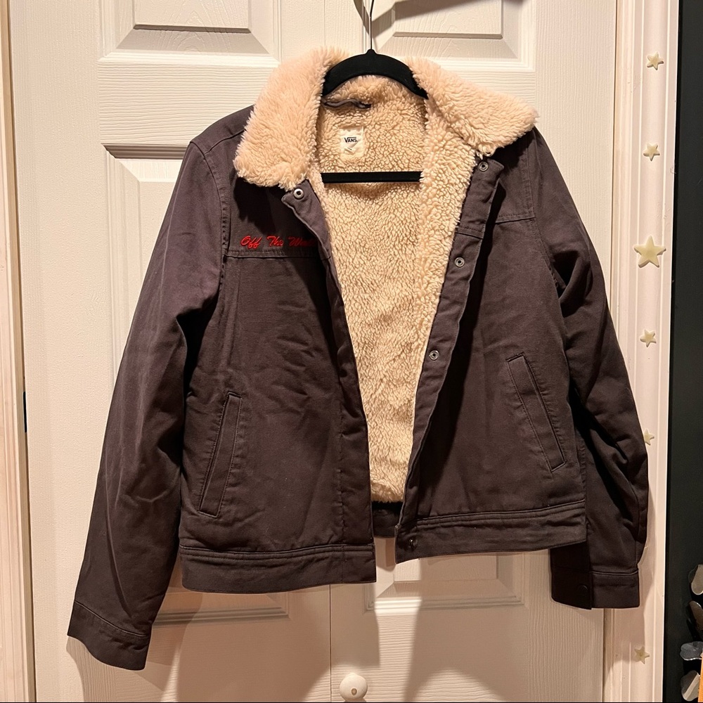 Small Vans Shearling Lined Chore Coat